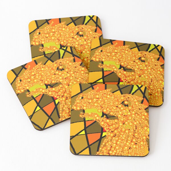 Item preview, Mosaic Pattern With Abstract Sea Dragon Head Artwork3 D1 Production designed and sold by SelfUpgrade.