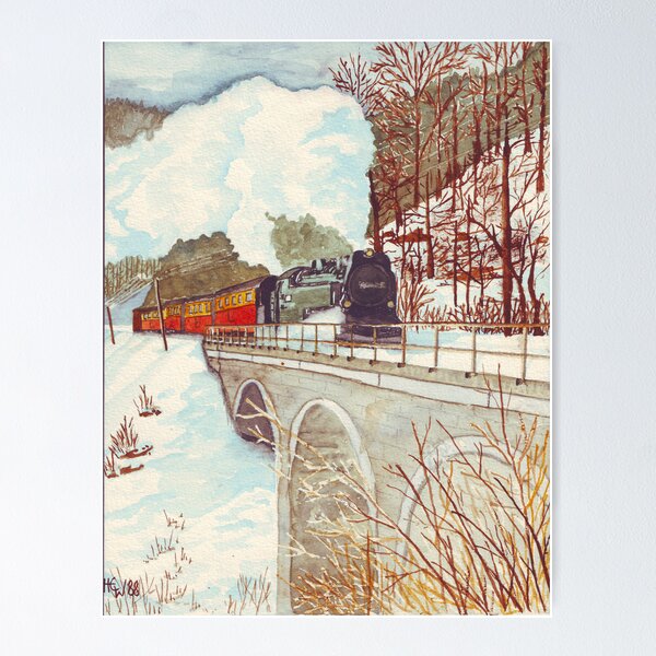 Item preview, Narrow Gauge Railway in the Harz Mountains designed and sold by RainbowDesign.