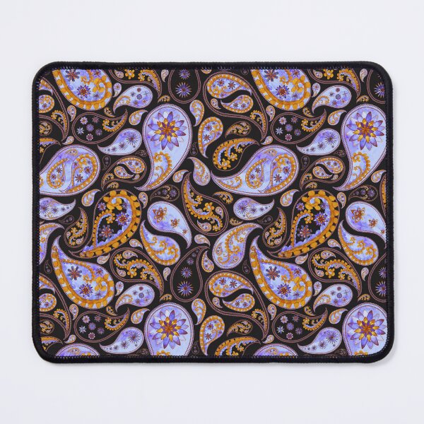 Item preview, Purple and Black Paisley Pattern, Persian Paisley designed and sold by antevasinart.