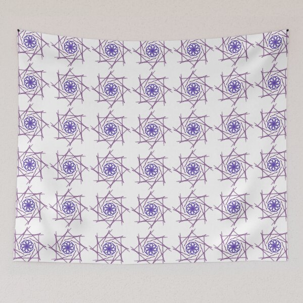 Item preview, Violet Mandala, abstract art designed and sold by Meo Design.