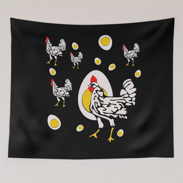 Item preview, Roseanne Chicken Retro Chickens  designed and sold by kisseesaltv.