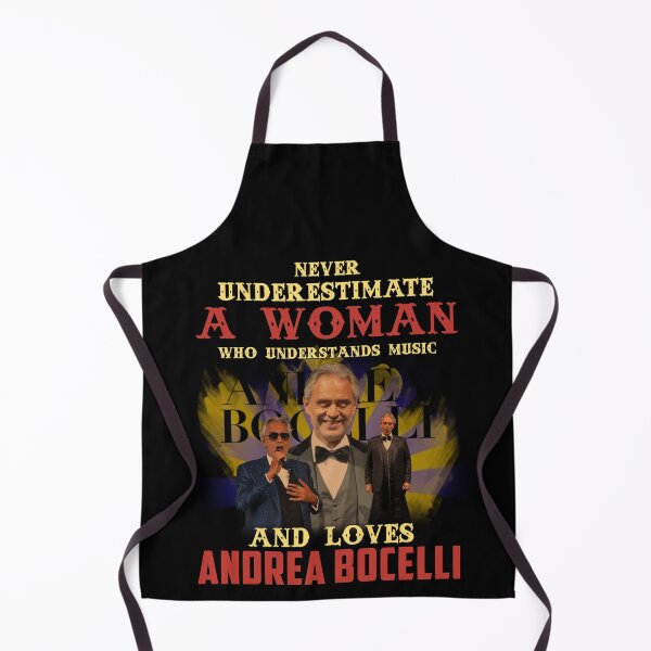 Item preview, Never Underestimate A Woman Who Loves Bocelli designed and sold by BryannaLaRussa.