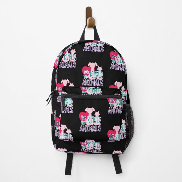 Item preview, 'Be Kind To Animals' (Black) designed and sold by The Button Gal.