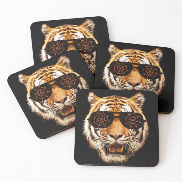 Item preview, halloween tiger for kids Spiders web Sunglasses designed and sold by Click-Like.