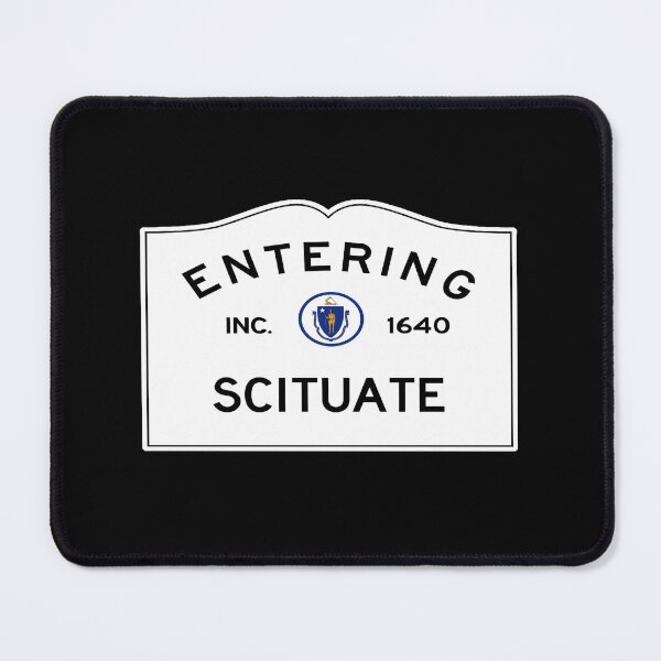 Item preview, Entering Scituate - Massachusetts Road Sign - Scituate, Massachusetts designed and sold by SouthShorePics.