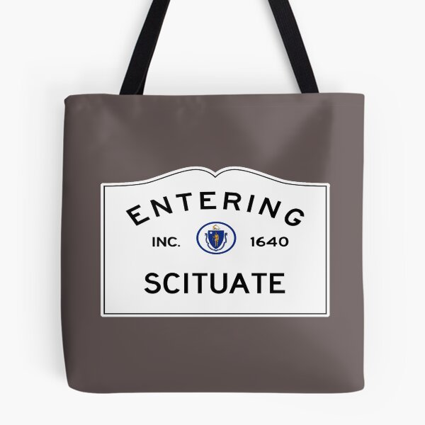 Item preview, Entering Scituate - Massachusetts Road Sign - Scituate, Massachusetts designed and sold by SouthShorePics.