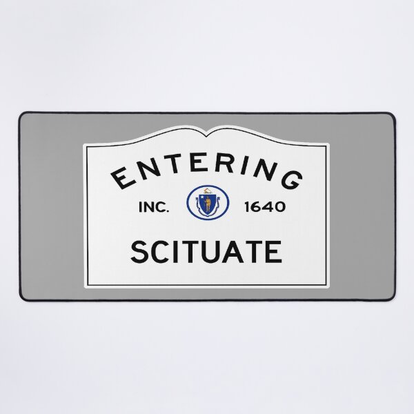 Item preview, Entering Scituate - Massachusetts Road Sign - Scituate, Massachusetts designed and sold by SouthShorePics.