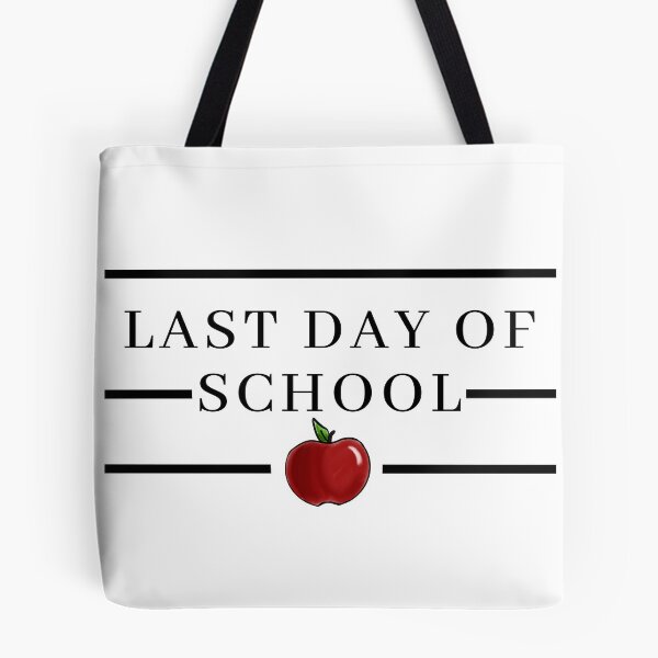 Item preview, Last Day of School with Red Apple designed and sold by SMillustrations.