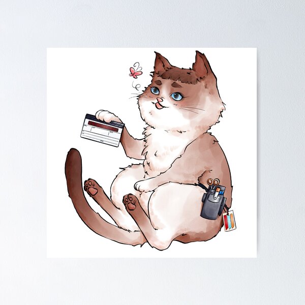 Item preview, 2nd Camera Assistant Cat N designed and sold by notek.