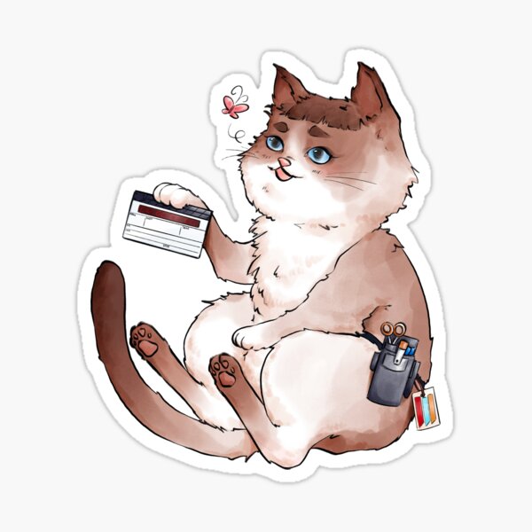 Item preview, 2nd Camera Assistant Cat N designed and sold by notek.
