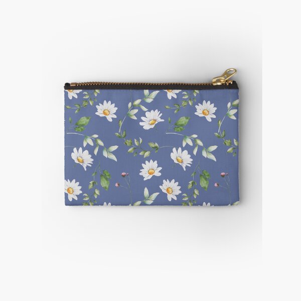 Item preview, Blue Daisy Flower Pattern designed and sold by SageStoneCo.