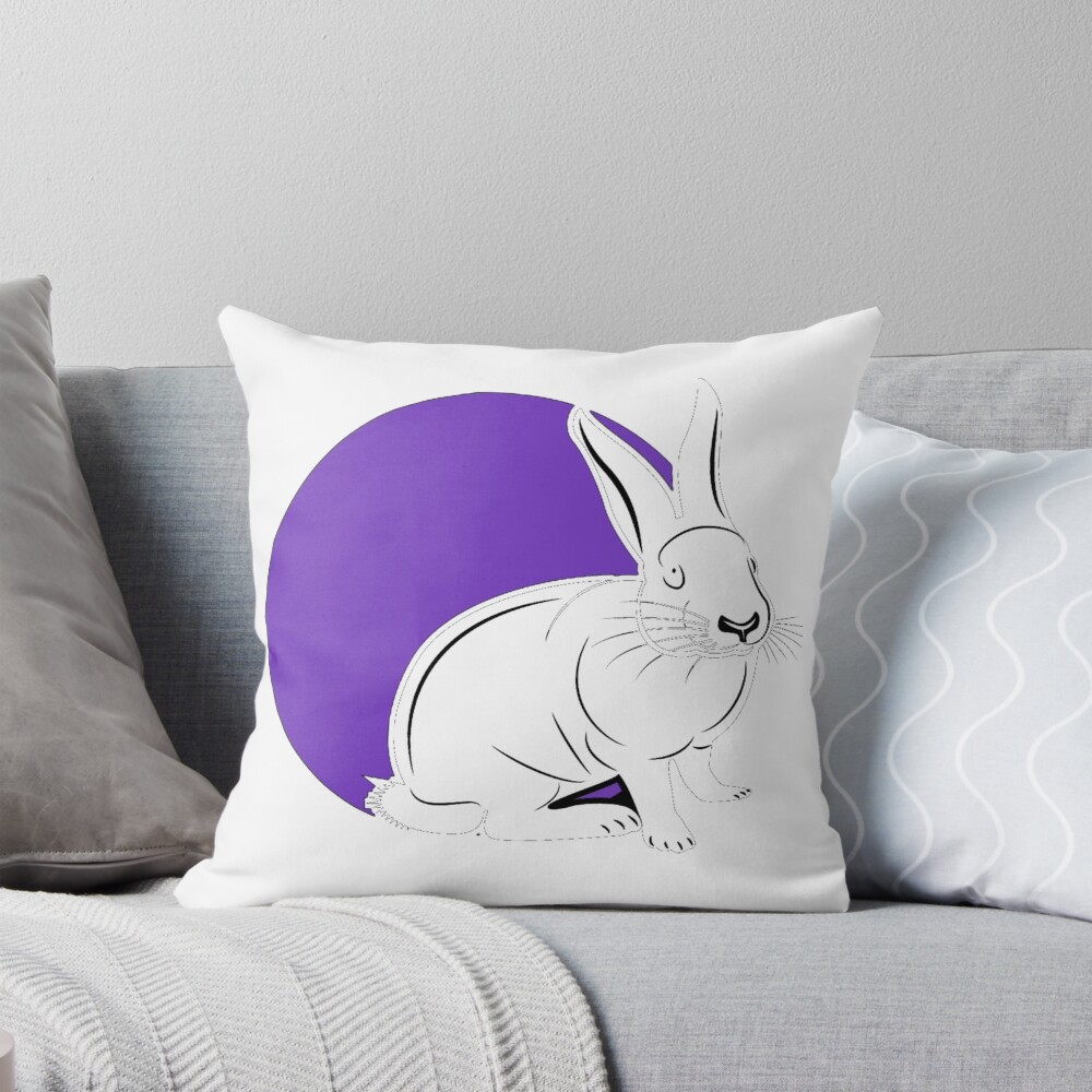 Item preview, Throw Pillow designed and sold by Sarcasmagic.