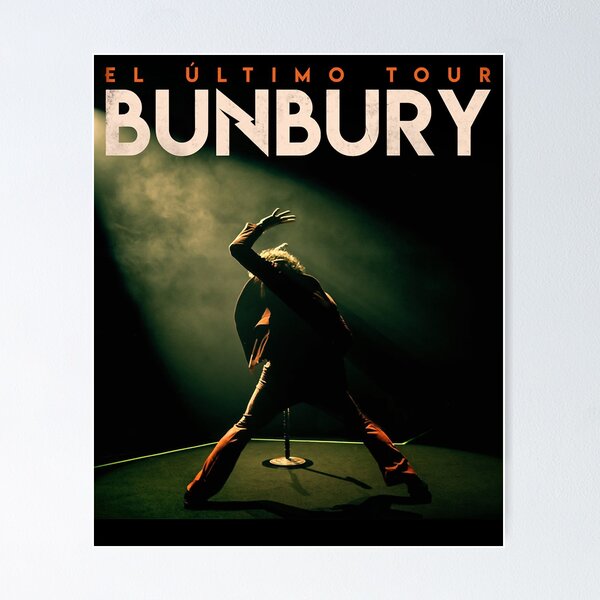 Item preview,   el ultimo tour Bunbury designed and sold by RickyBlevins.
