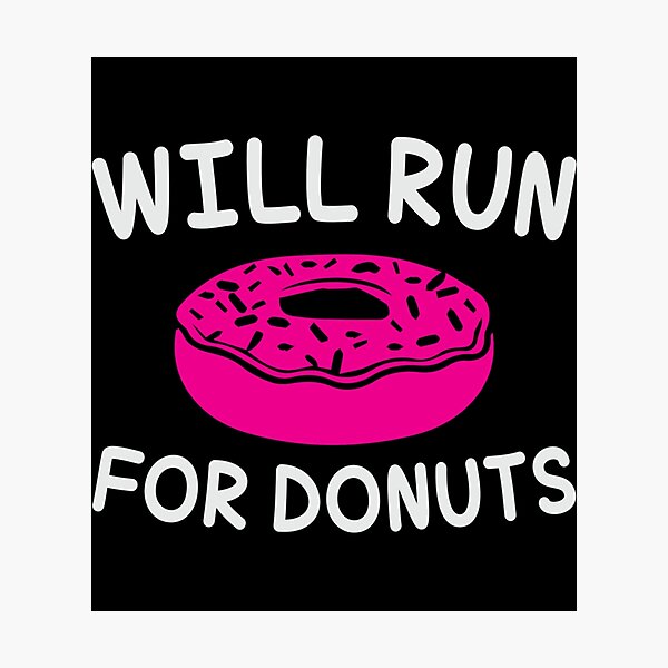 Item preview, Will Run For Donuts Classic T-Shirt designed and sold by verarheaf9.
