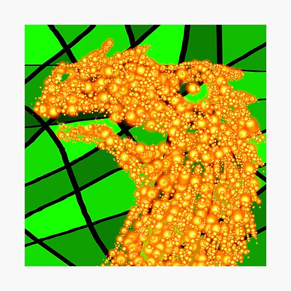 Item preview, Mosaic Pattern With Abstract Sea Dragon Head Artwork4 D1 Production designed and sold by SelfUpgrade.