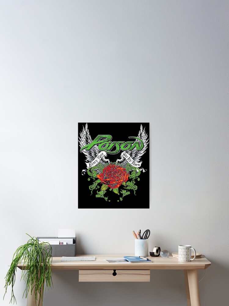 Thumbnail 2 of 3, Poster, Every Roses Has Its Poison designed and sold by RickyBlevins.