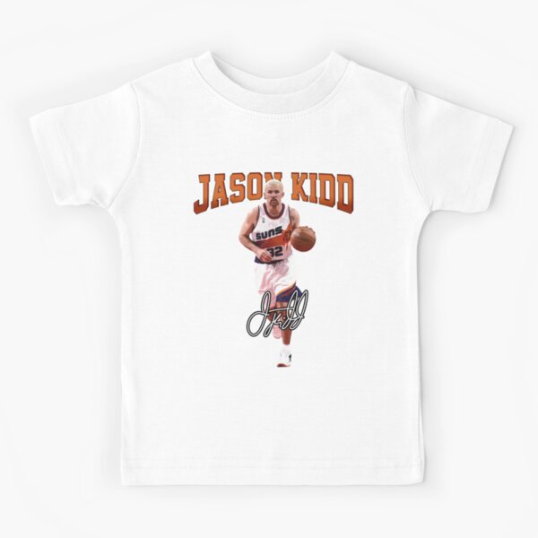 Jason Kidd Basketball Legend Signature Vintage Retro 80s 90s Bootleg Rap  Style | Kids T-Shirt