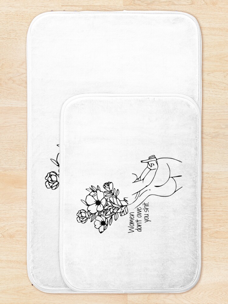 Thumbnail 5 of 6, Bath Mat, Reproductive Rights designed and sold by KnutKroll.