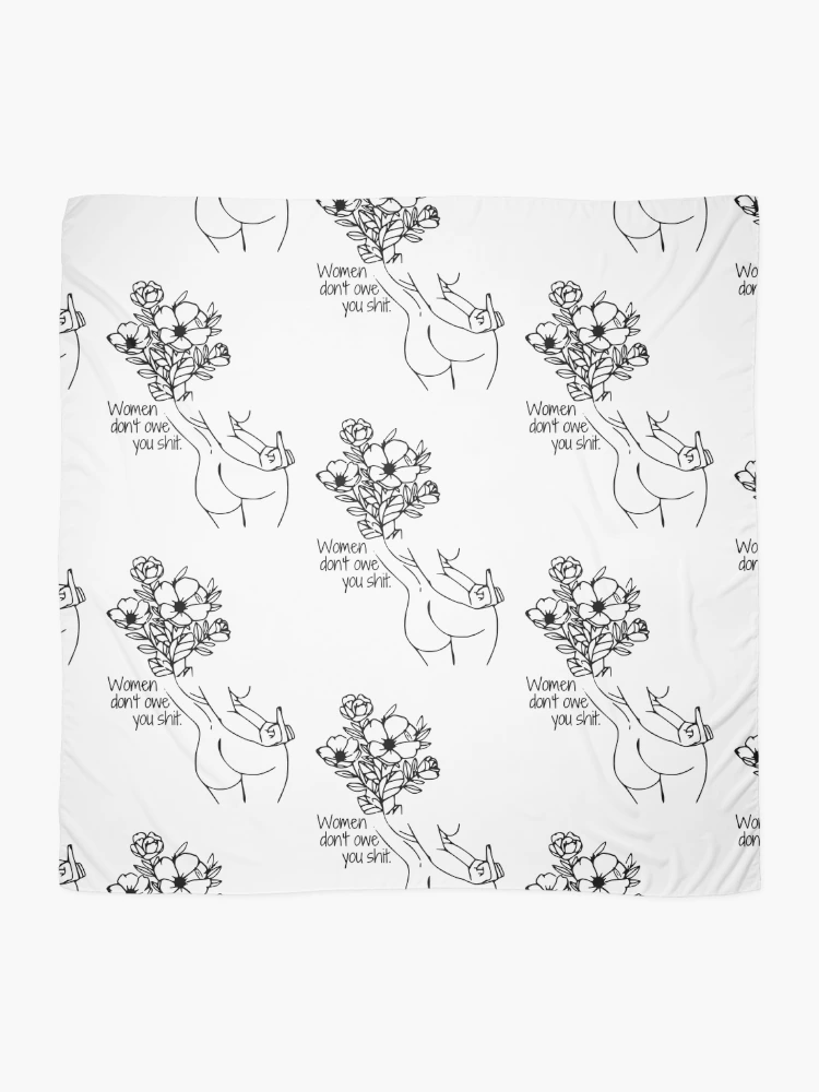 Thumbnail 2 of 3, Scarf, Reproductive Rights designed and sold by Knut Kroll.
