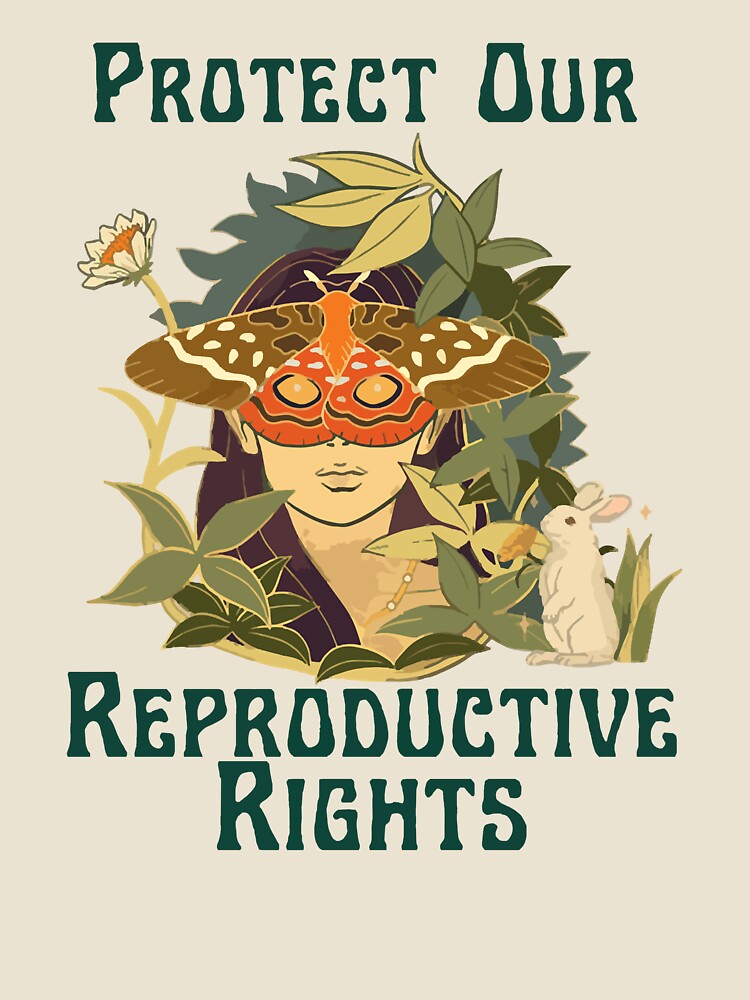 Thumbnail 4 of 4, Relaxed T-Shirt, Pro Roe Reproductive Rights Abortion designed and sold by KnutKroll.