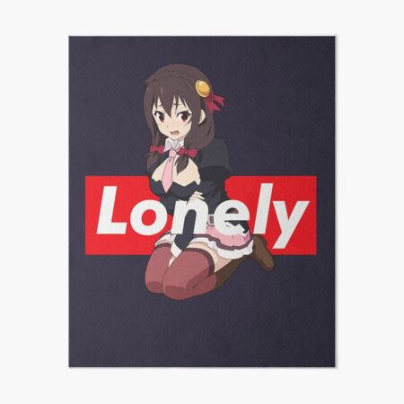 Yunyun KonoSuba Kono Subarashii Vintage Vector Anime Design | Art Board  Print