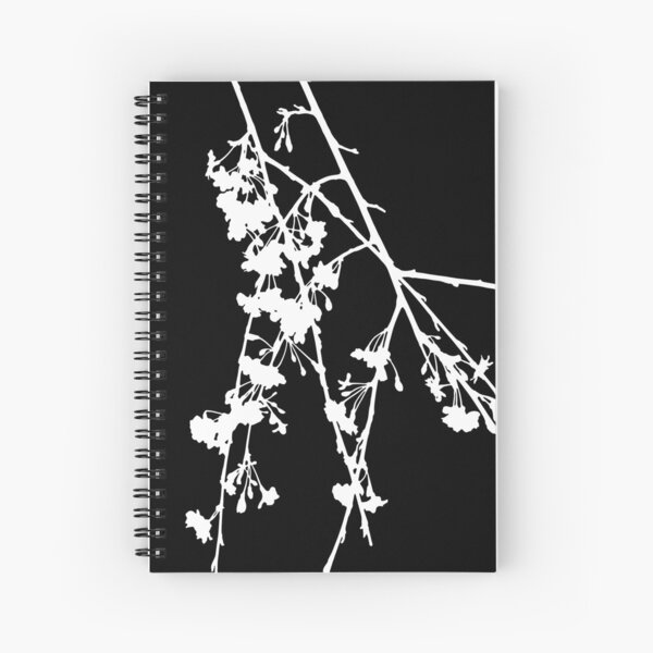 Item preview, Weeping Cherry Tree Branch, White and Black Color designed and sold by Kelly Weaver.