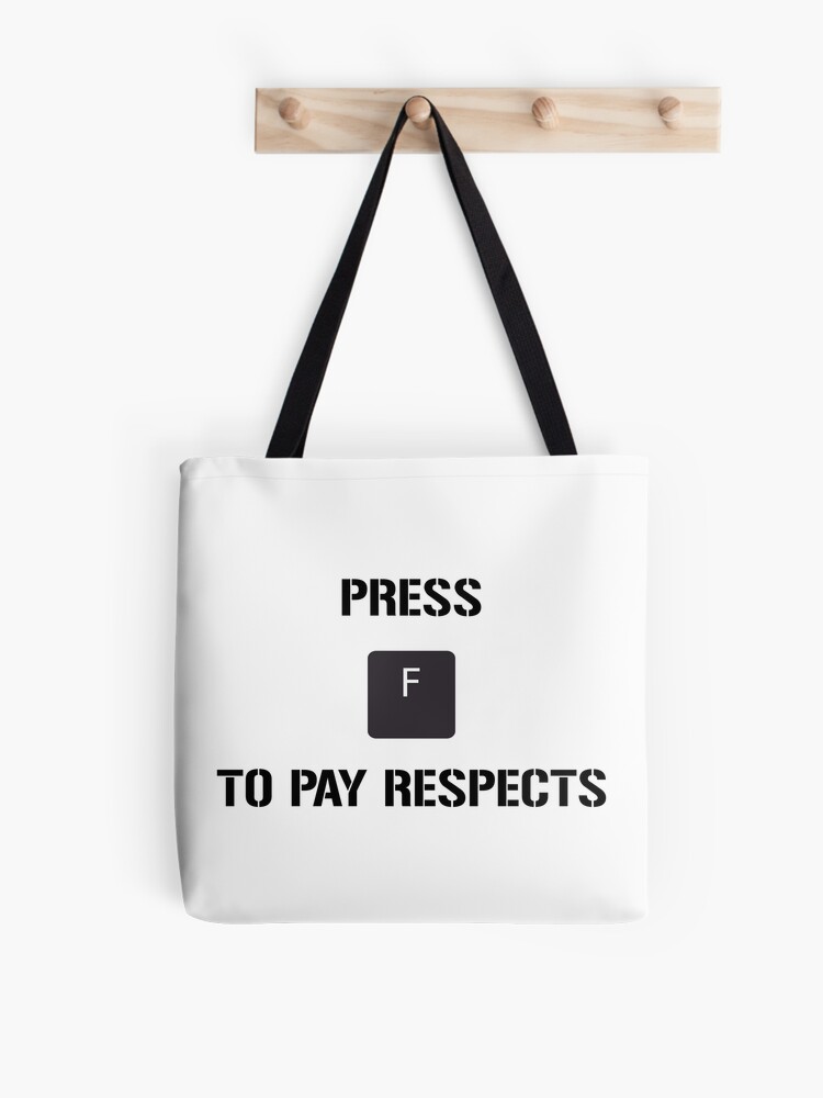 Funny Meme Press F to Pay Respects Greeting Card for Sale by  geekydesigner