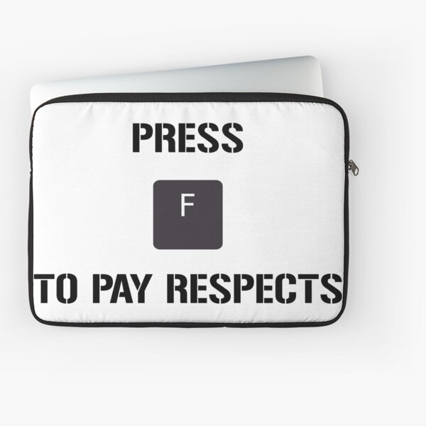 Funny Meme Press F to Pay Respects Greeting Card for Sale by