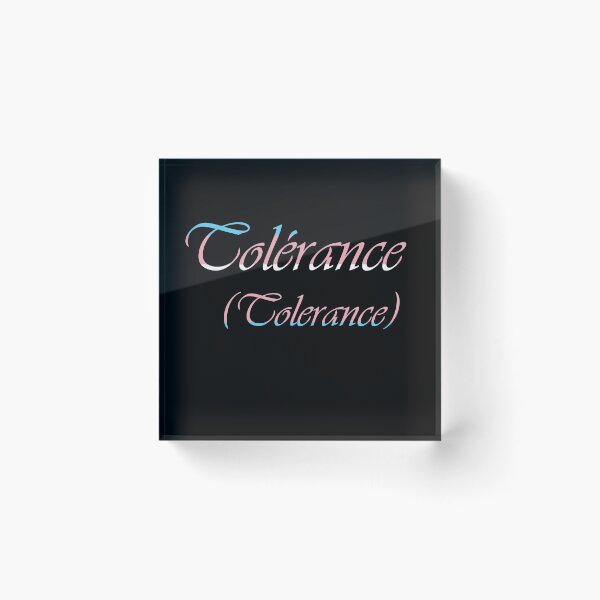 Item preview, French-Tolerance(of being trans) designed and sold by TheVioletWitch.