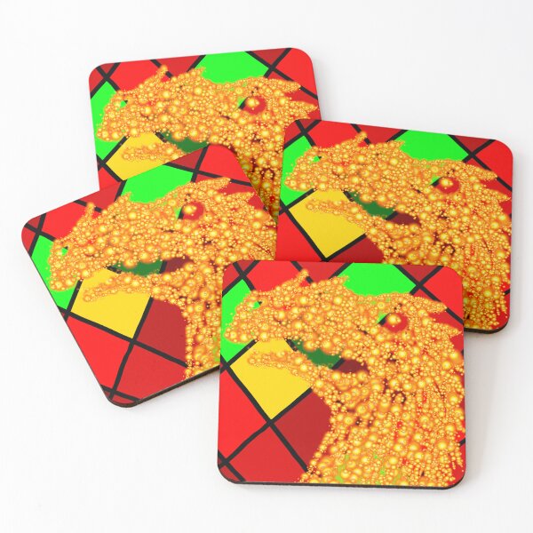 Item preview, Mosaic Pattern With Abstract Sea Dragon Head Artwork5 D1 Production designed and sold by SelfUpgrade.