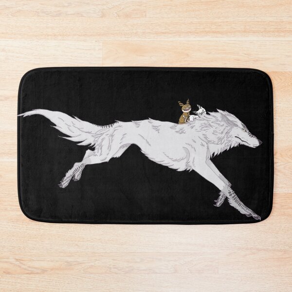 Item preview, Loth Wolf with Loth Cats designed and sold by maddyspindler.