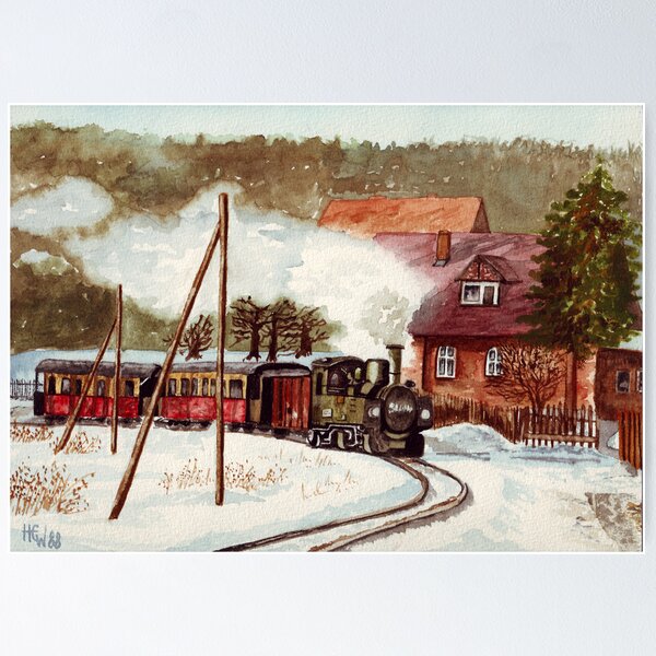 Item preview, Harz Mountains Narrow Gauge Railway designed and sold by RainbowDesign.