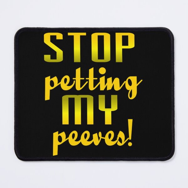 Item preview, Stop Petting My Peeves Lightweight Hoodie designed and sold by donniejeanjr6.