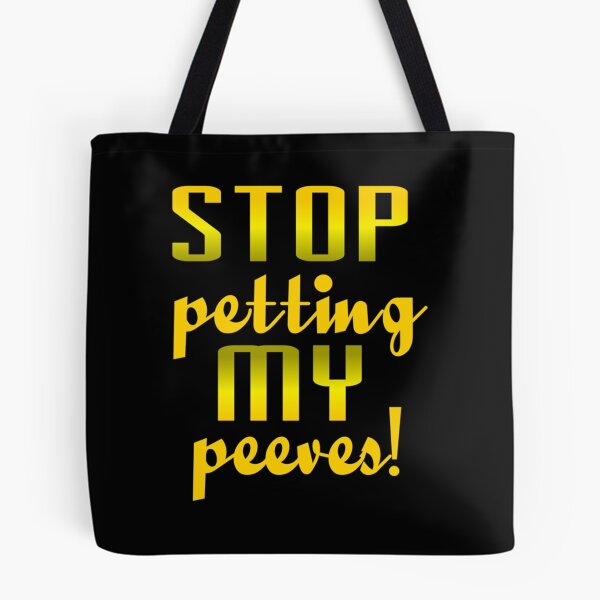 Item preview, Stop Petting My Peeves Lightweight Hoodie designed and sold by donniejeanjr6.