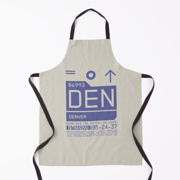 Artikelvorschau, Luggage Tag C - DEN Denver USA entworfen und verkauft von VoodooCircus.