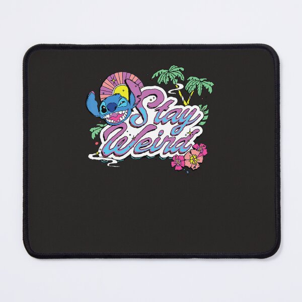 Item preview, Stitch Stay Weird Colorful Art C designed and sold by cyreeven.
