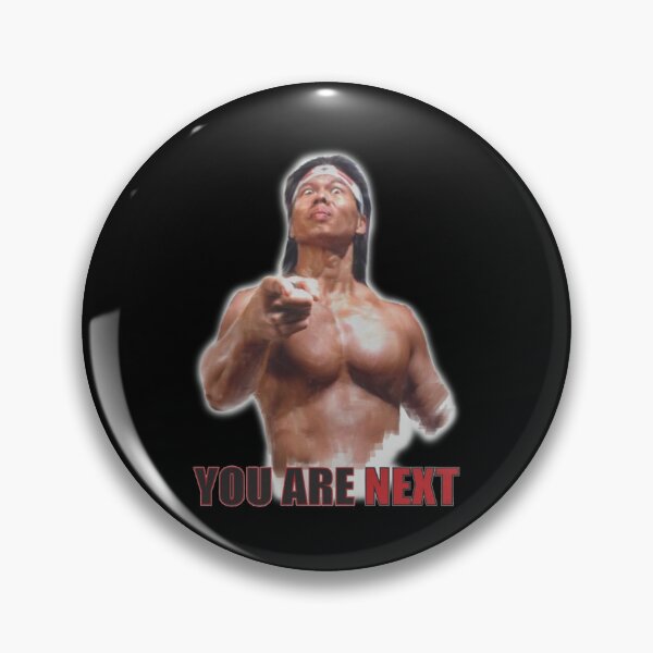 Item preview, Bolo Yeung Chong Li You Are Next Sketch Bloodsport Classic Movie Sticker designed and sold by krnnvrstacy.