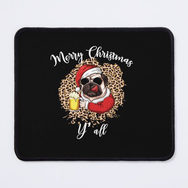Item preview, COOL SANTA PUG PAJAMAS DOG CHRISTMAS LOVER designed and sold by sobriowslen.