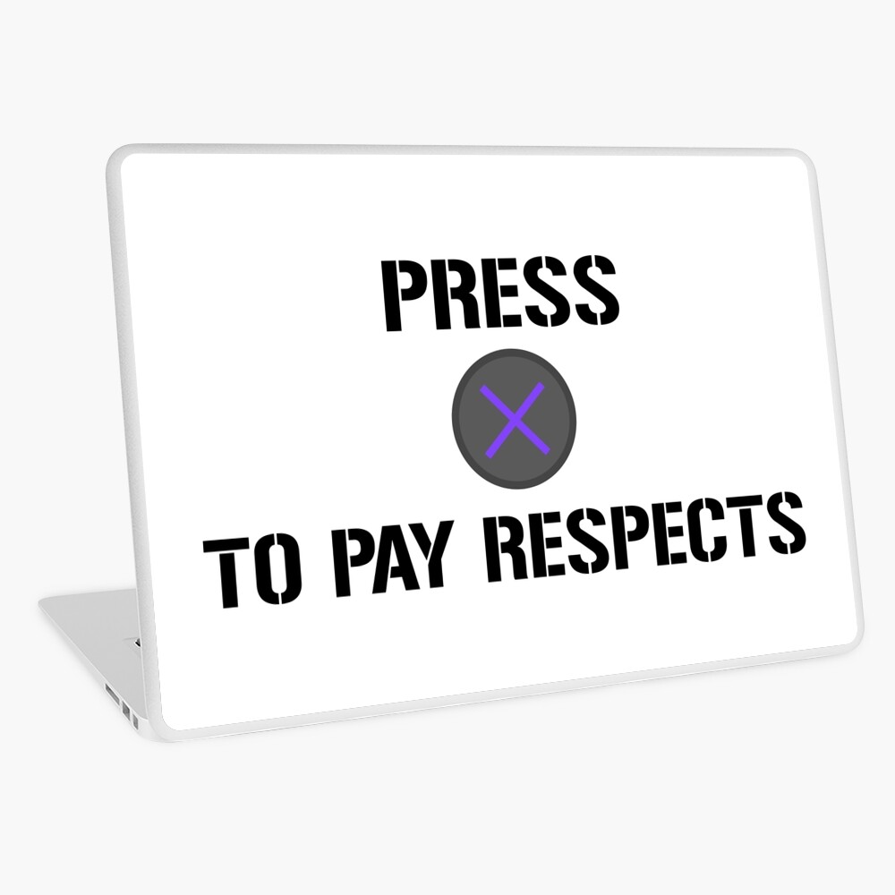 Funny Meme Press F to Pay Respects Greeting Card for Sale by