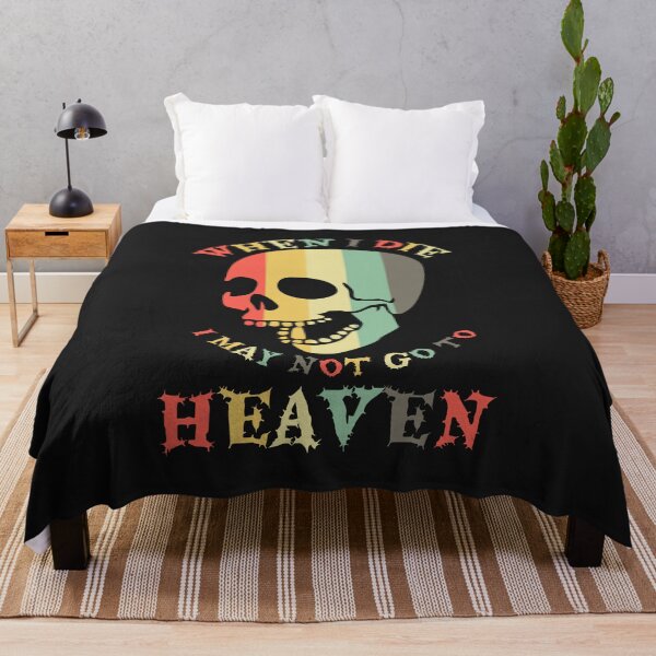 Item preview, When I Die I May Not Go To Heaven - RETRO STYLE designed and sold by Abhishek Goldar.