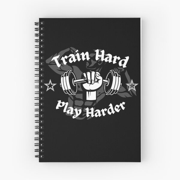 Item preview, Train hard- play harder designed and sold by Disturbed-Mind.