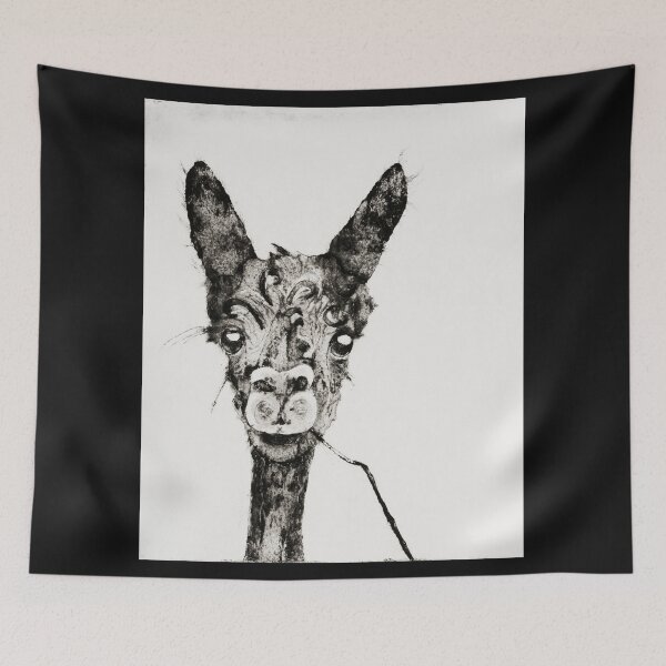 Item preview, Quirky Lamoid 1 - Cute Quirky Llama / Alpaca Character designed and sold by KeeleyArtPrint.