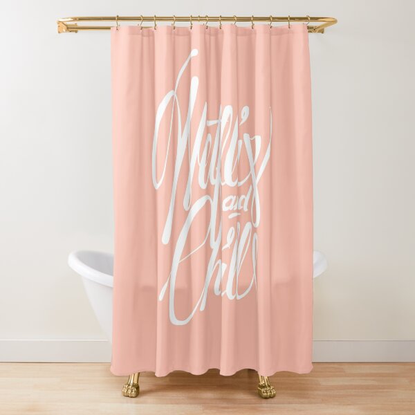 Chill Shower Curtains Redbubble - shower becky g roblox version youtube