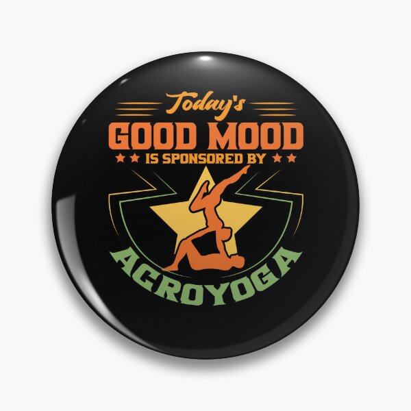 Item preview, Today's Good Mood Is Sponsored By Acroyoga Partner Yoga designed and sold by Digital Story Time.