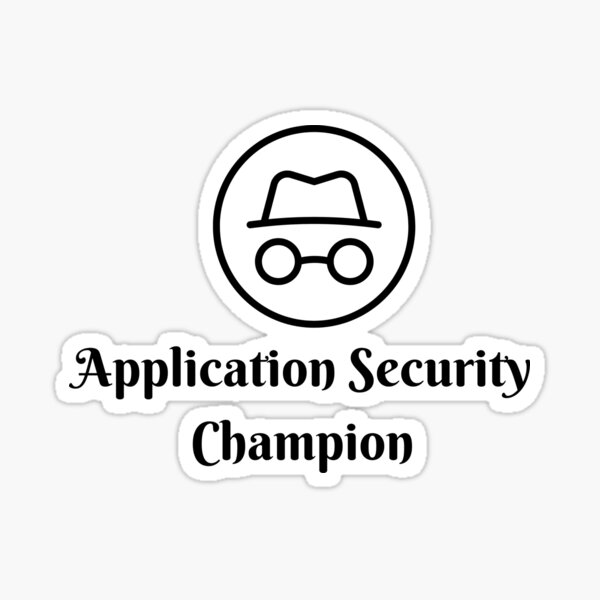 Item preview, Champion de la sécurité des applications designed and sold by razaldo.