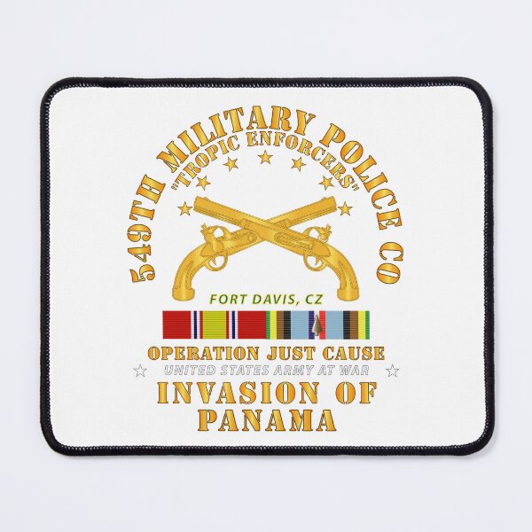 Item preview, Just Cause - 549th Military Police Co - Ft Davis, CZ w Svc Ribbons designed and sold by Military Insignia Products.