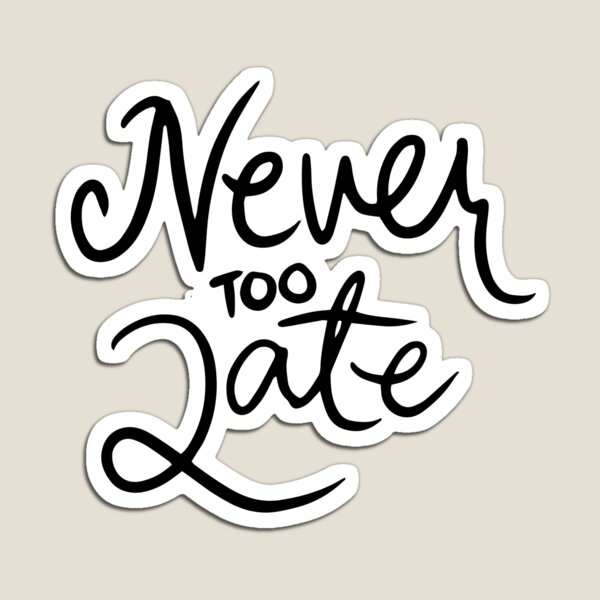 Item preview, Never too late designed and sold by Mithali  Madhu Kannan.