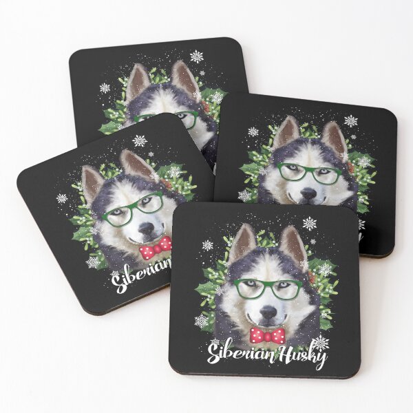 Item preview, Serious Face Husky Genius Bow Tie Christmas designed and sold by Barnissim.