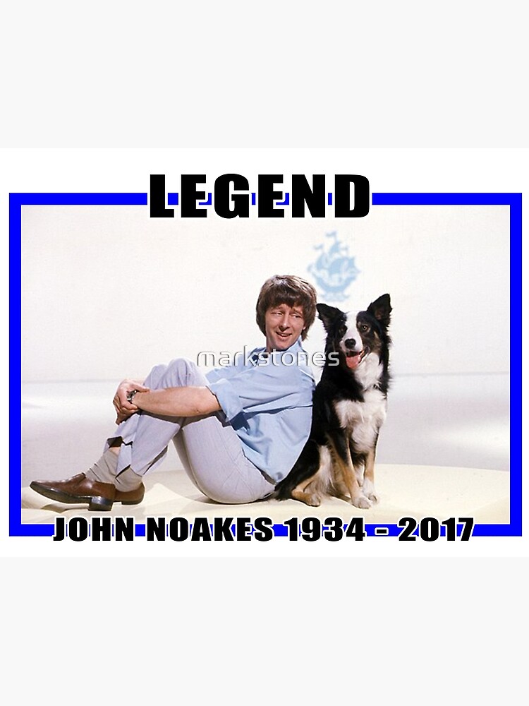 Blue Peter John Noakes Shep Poster