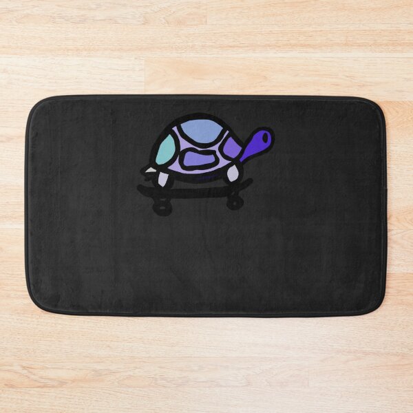 Item preview, Colorful Turtle on a skateboard C designed and sold by fruscispake.